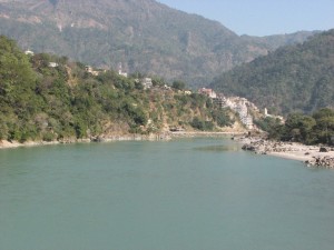 The Ganga, one of the more cleaner stretches