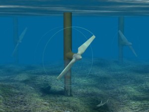 Stream generators used to convert tidal power into electricity