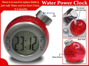 Water-power-clock