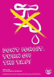 Make it a habit. Turn off the tap when not in use.