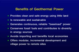 uses geothermal eenrgy